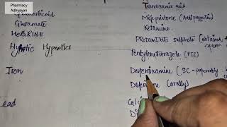 Antidotes  Drugs and their antidotes  Antagonists  Pharmacology  GPAT  NIPER  PHARMACIST [upl. by Ronica]