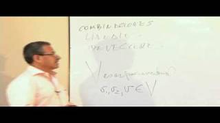 Subespacios vectoriales y combinaciones lineales  Sesión 9  67 [upl. by Adyan]