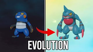 Croagunk  Toxicroak  Evolution in Pokemon Legends Arceus  PLA [upl. by Whallon]