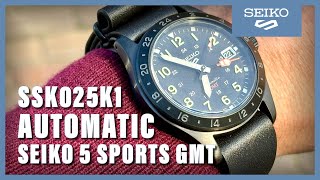 Unboxing The Seiko 5 Sports GMT SSK025K1 [upl. by Connelly923]