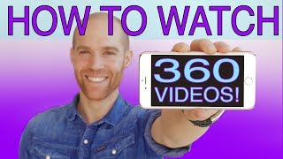 Three Ways To Watch 360 Videos On A Mobile Phone  8K 360 VR Video [upl. by Gulgee208]