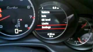 Porsche Panamera Sports Chrono Clock Conversion How to Video [upl. by Lowney108]