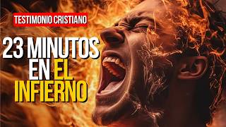 🔥¡23 MINUTOS EN EL INFIERNO Experiencia Aterradora ¡Testimonios Cristianos Impactantes [upl. by Ellinet]