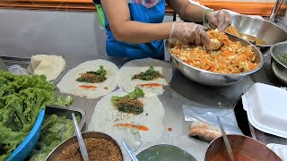 Filipino Food  Lumpiang Sariwa  Fresh Spring Roll [upl. by Ahsiral122]