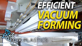 Vacuum Forming  The Efficient Way to Make Large Parts  CampK Plastics Thermoforming  Conyers GA [upl. by Ecneitap]