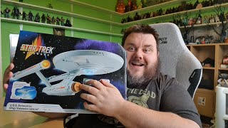 Star Trek The Original Series NCC1701 18 Inch Enterprise Electronic Vehicle Playmates Toy Review [upl. by Iana]