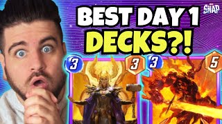 My Top 5 Day 1 Decks For Surtur And Frigga  Including The Rank 1 Deck [upl. by Geer288]