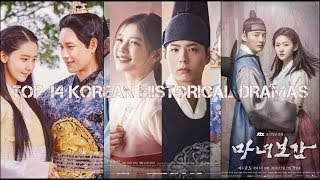 Top 14 Romantic Korean Historical Dramas [upl. by Niwdla713]