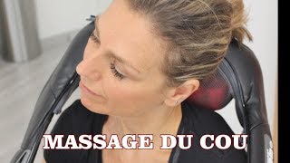 Massage du cou et des épaules avec le Masseur Donnerberg [upl. by Akirat]