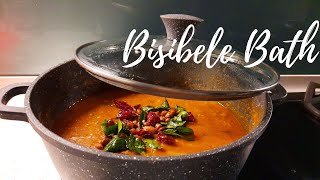 Bisibelebath recipe with instant bisibele bathbhath powderBisibele bhathಬಿಸಿಬೇಳೆ ಬಾತ್ [upl. by Oiredised72]