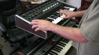 MicroMoog thru Roland RS505 Paraphonic Ensemble Demo [upl. by Grussing250]