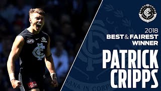 The best of Patrick Cripps in 2018  Club Champion Series  AFL [upl. by Ahswat]