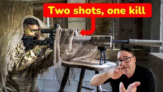 How US Army Snipers Work  Featuring the Ft Benning US Army sniper School [upl. by Llacam]