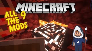 Ancient Debris  All the Mods 9  Minecraft Series Episode 12 [upl. by Ahsetel422]