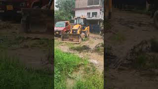 Jcb amp mini hyva😊😊🔥🔥shortsvideo excavator jcb [upl. by Haggar]