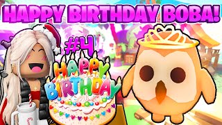 We Celebrate Bobas Birthday Come JOIN Us LIVE in Adopt Me Roblox [upl. by Trixy912]