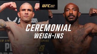 UFC 307 Ceremonial WeighIn [upl. by Adan188]