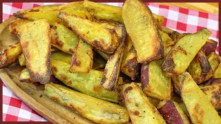 BATATA DOCE NA AIRFRYER RECEITA FÁCIL E DELICIOSA I Receitas de Pai [upl. by Esdnil706]