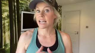 Champion skier Chemmy Alcott shares her selfisolation ski workout [upl. by Davenport573]