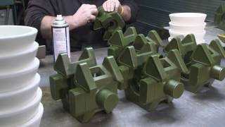 Precise Castings Inc Part 2 Wax pattern making injection and assembly [upl. by Cummine256]