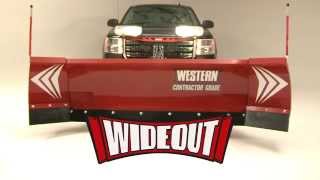 WESTERN® WIDEOUT™ Adjustable Wing Snow Plow [upl. by Northrop]