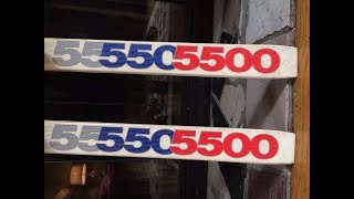 Vintage K2 5500 Unlimited Snow Ski For Sale Undrilled Brand New Never Mounted [upl. by Wickham]