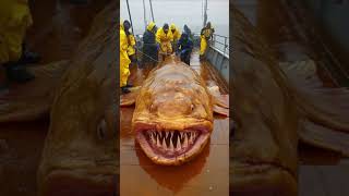 quotColossal Sea Beast Discovered on Fishing Boat Deckquot [upl. by Llezo]