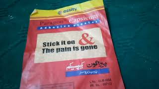 Paragon Capsicum Plaster Uses in Urdu  Belladonna Plaster Benefits in Hindi  How To Use Belladonna [upl. by Bryan]