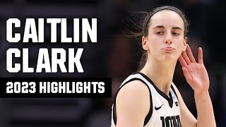 Caitlin Clark 2023 NCAA tournament highlights [upl. by Neiluj]