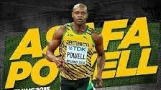 Asafa Powell  Sprinting Montage [upl. by Guillermo]