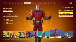 Completing All Page 1 amp 2 Magneto Quests In Fortnite  All Magneto Quests amp Showcase Fortnite [upl. by Sinclair]