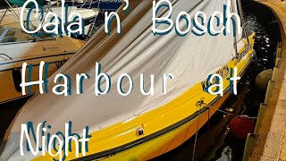 Cala’n Bosch Harbour at night  Menorca  July 2021 [upl. by Barcot]