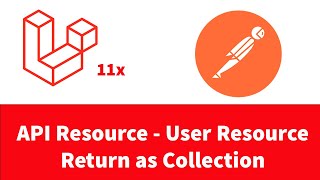 Laravel 11  Eloquent API Resource Return as Collection Data  Part 7 [upl. by Ahsakat]