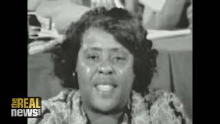 Fannie Lou Hamer Historic Speech EXPOSING Racist Democrat Party1964 [upl. by Ainoyek]