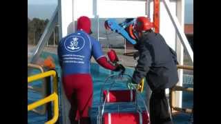 CURSO NADADOR DE RESCATE CENTRO JOVELLANOS HELICOPTER RESCUE SWIMMER COURSE [upl. by Ymorej]