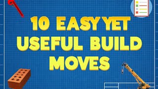 10 EASY Yet USEFUL Build Moves YOU Can Learn Fortnite [upl. by Aititil]