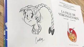 Astérix tome 38  Didier Conrad dessine Adrénaline la fille de Vercingétorix [upl. by Preston49]