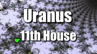 Uranus in the 11th House  Aquarius  Spiritual Astrology [upl. by Anafetse396]