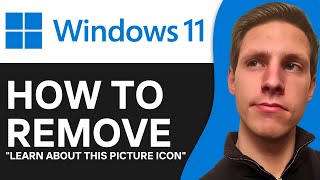 How To Remove quotLearn About This Picture Iconquot Windows 1011 Desktop  Easy amp Fast [upl. by Nerrag]