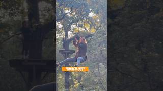 Crash Zip lining at its best crash zipline ohboy myweekend myweekbelike podcast giantswing [upl. by Leirbag]