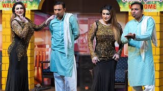 Saima Khan With Rashid Kamal amp Falak Shair  New Punjabi Stage Drama Clip  Best Comedy 2021 [upl. by Lorie44]