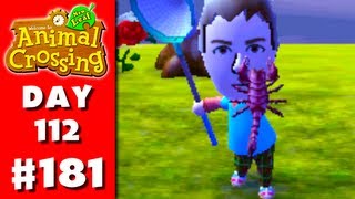 Animal Crossing New Leaf  Part 181  Scorpion Nintendo 3DS Gameplay Walkthrough Day 112 [upl. by Katina]