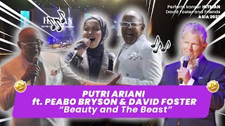 Putri Ariani ft Peabo Bryson  Beauty and the Beast David Foster n Friends in Asia 2023 [upl. by Marcie]