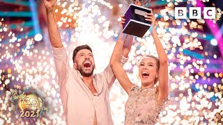 Watch in full WINNERS Rose amp Giovanni lift the Glitterball Trophy 🏆 ✨ The Final ✨ BBC Strictly 2021 [upl. by Perla636]