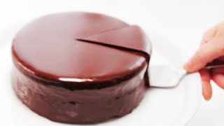 Sachertorte A Chocolate Cake Viennese Style super delicious with simple ingredients [upl. by Stovall]