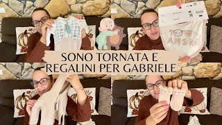 SONO TORNATA E REGALINI PER GABRIELE  Eleonora Home [upl. by Thar]