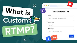 How to Setup Custom RTMP For Live Streaming the Complete Guide [upl. by Nwahsan]