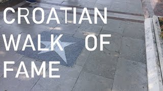 Opatija  Croatian Walk of Fame  Hrvatska Ulica Slavnih [upl. by Koosis846]