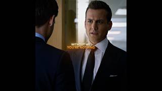 I Made You Without me You’re Nothing  Harvey Specter Edit  Suits Edit [upl. by Enyrehtac736]