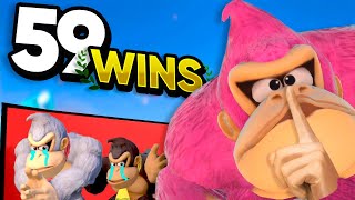 RÉCORD MUNDIAL de SMASH ULTIMATE con Donkey Kong [upl. by Nayek]